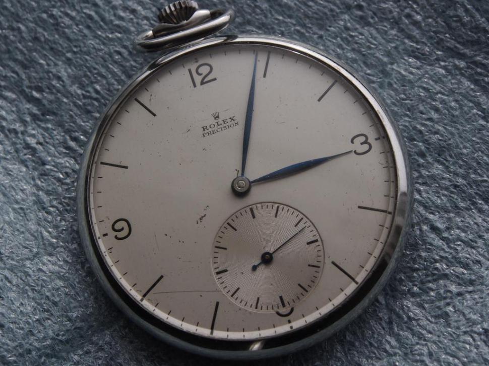 Rolex Precision pocket watch from 1936 Rolex Precision pocket watch from 1936