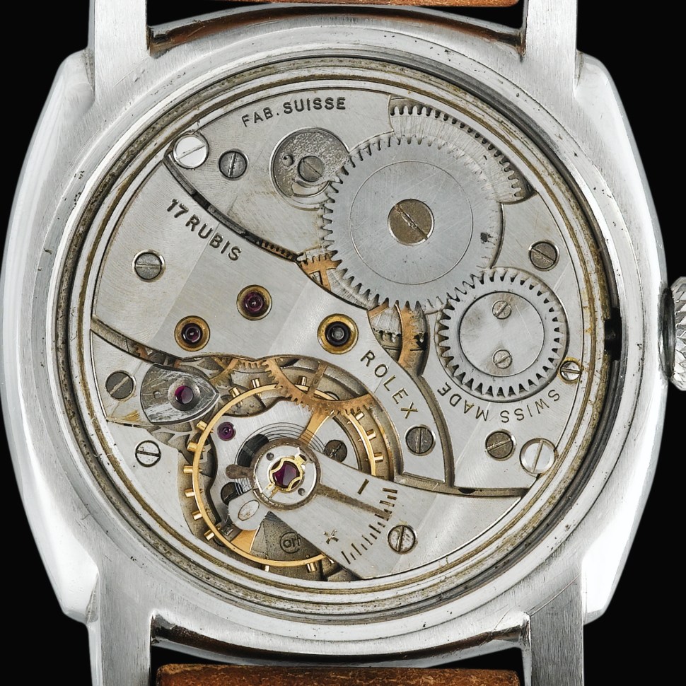 Panerai 6152 1, case number 124607, Rolex 618 Type 4