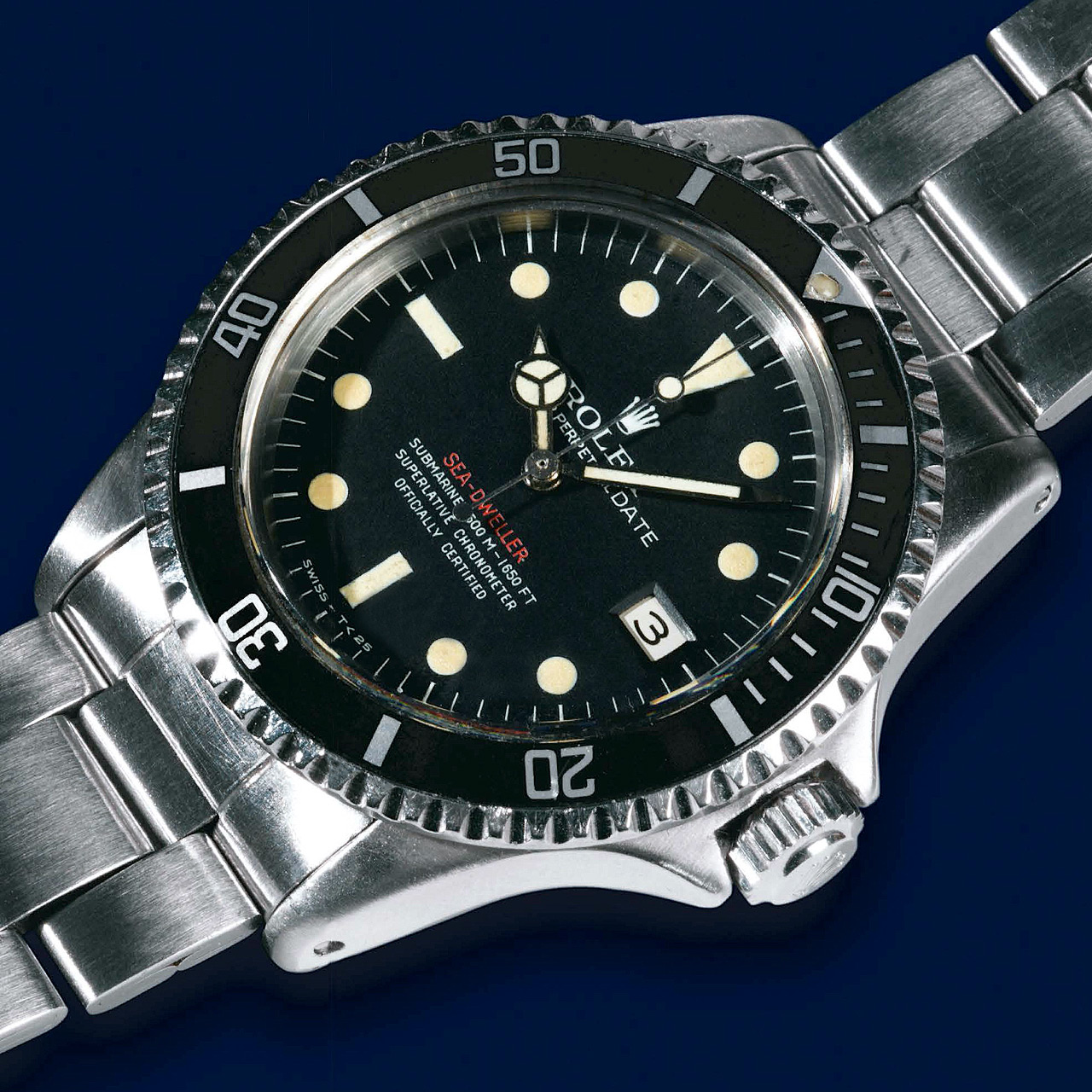 Dr. Ralph W. Brauer's Single Red Sea-Dweller with case number 1820177