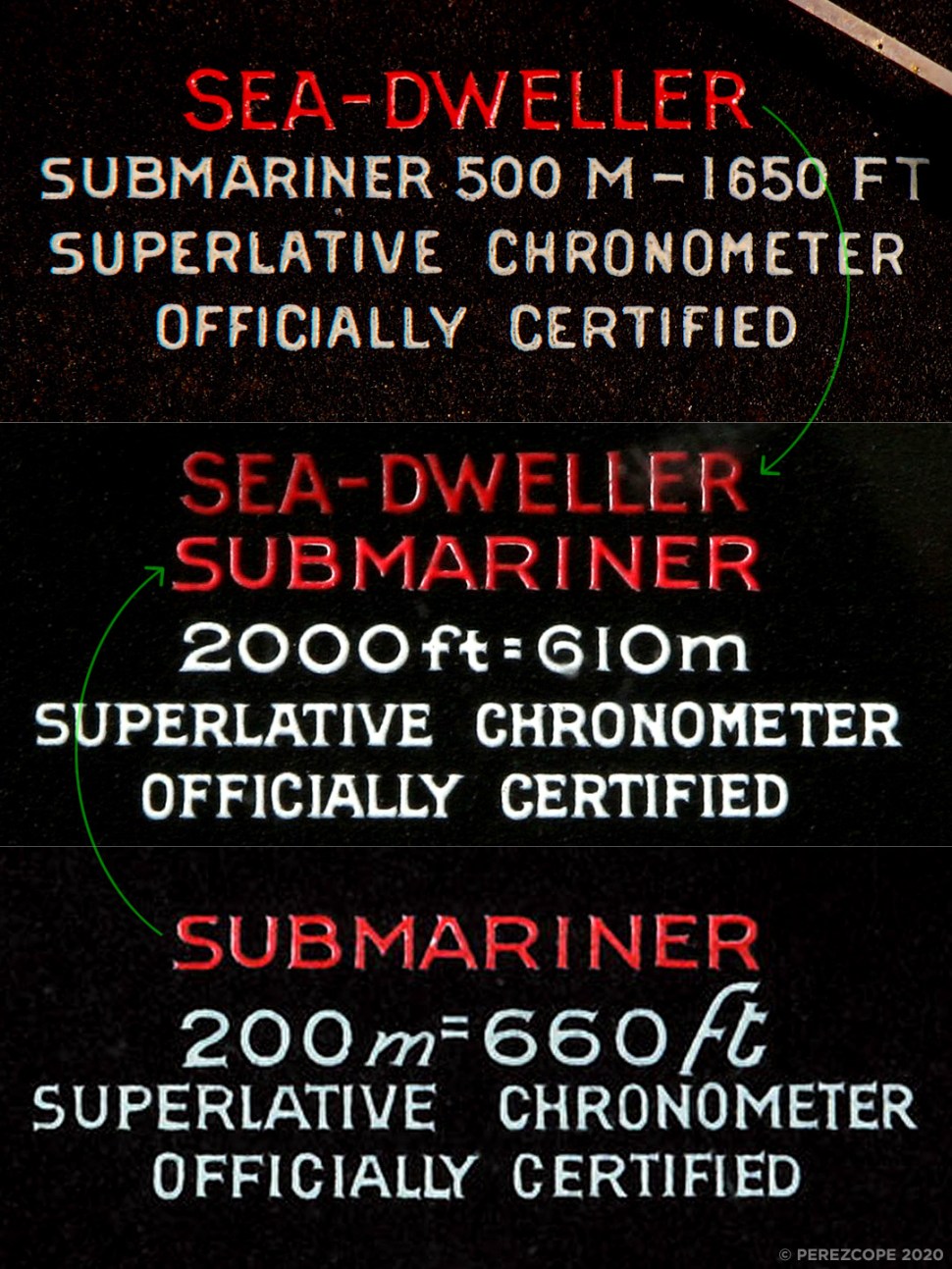 200428-comp-rolex-dials-single-red-sea-dweller-vs-double-red-mk-0-vs-red-submariner-mk-1