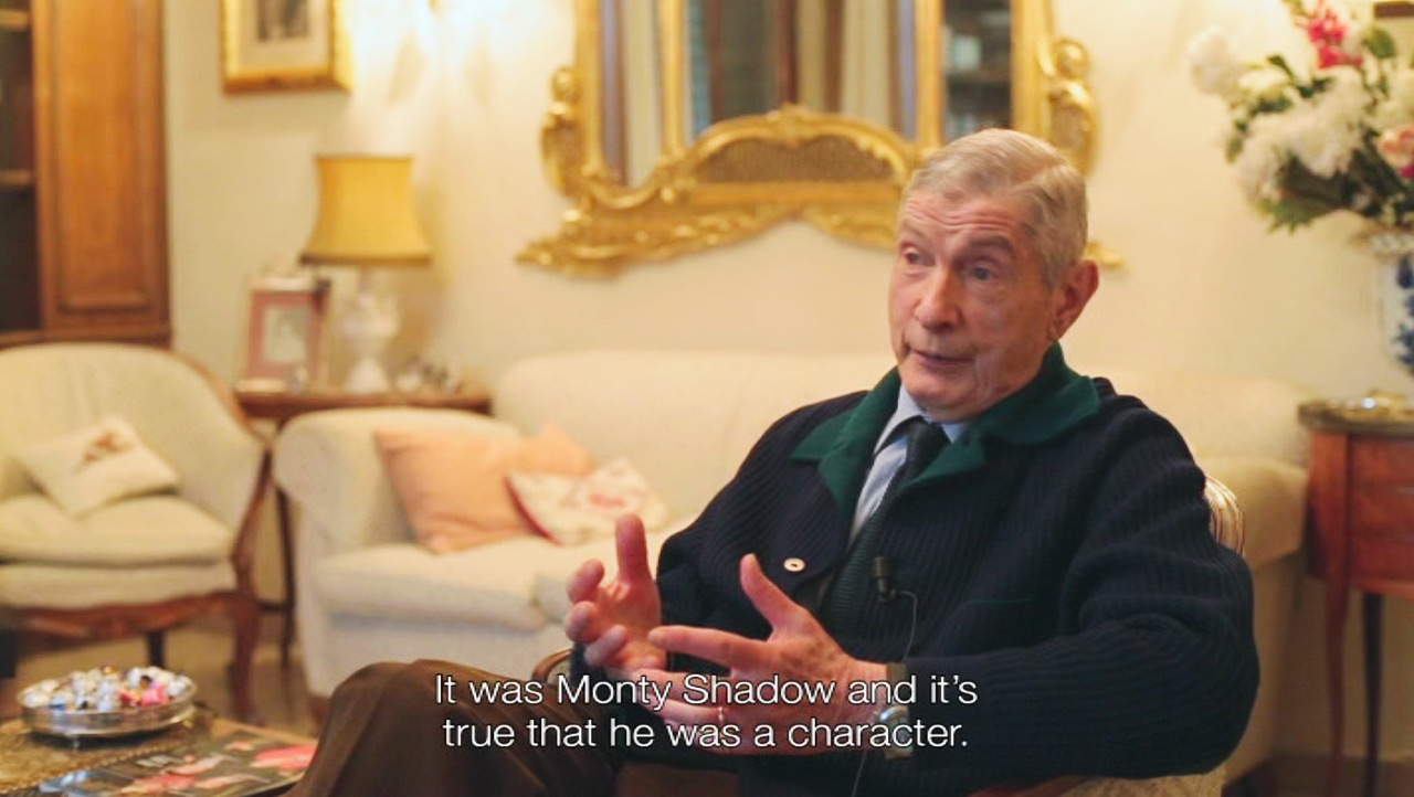 Dino Zei: " It was Monty Shadow and it's true that he was a character."